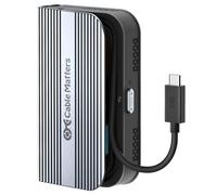 Cable Matters Custodia per SSD M.2 NVMe pieghevole da 40 Gbps con raffreddamento attivo - Design senza attrezzi, custodia USB 4 NVMe, custodia SSD NVMe compatibile con Thunderbolt 4/5