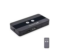 Cable Matters Dual 4K 60Hz USB C KVM Switch 2 Computer con HDMI, DisplayPort e 4x USB 3.0 -Controllo remoto Thunderbolt 4 USB4 compatibile per MacBook Pro, XPS - Addebito dell'host non supportato