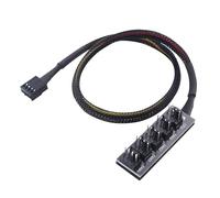Cable Matters Hub Ventola PWM per Case (Fan Hub) - Adattatore Connettore da 1 a 5 Vie Con Cavo da 40 cm