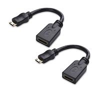 Cable Matters Pacchetto da 2 Pezzi Adattatore Mini HDMI a HDMI