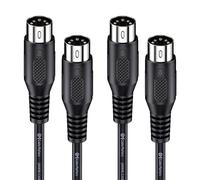 Cable Matters Pack da 2 cavi MIDI DIN 5 poli, 3 m