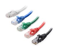 Cable Matters Set di cavo Ethernet corto snagless 10G Cat6 in 5 colori 2,1m (cavo Cat6, cavo Cat 6) 2,1 m
