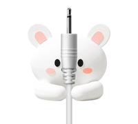 Cable Organizer Clamp - Silicone Cord Holder | 2.7x3cm Size Self-Adhesive Capybara Design, Charger Cable Management for Computer Phone, Appliance, Wall, Table and Indoor Use