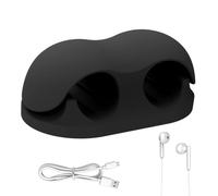Cable Organizer, Wire Keeper, 4.2g Flexible Silicone Build And Multipurpose Clip Holder, Cord Management Tool For Home, Wall, Kitchen, School, Dorm, Room, Classroom Setup