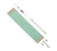 Cable Pulling Rod, Wire Puller | Fiberglass Cable Running Tool | Electrical Wire Puller For Electrician Technician Home Industry Construction Ceiling Attic Outdoor Indoor