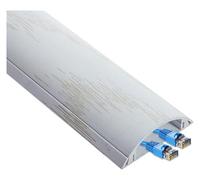 Cable Raceway, canali autoadesivi per la gestione dei cavi, 1 m, per casa o ufficio, angoli di pareti e pavimenti, copertura per cavi TV