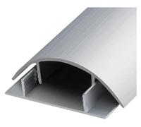 Cable Raceway, canali autoadesivi per la gestione dei cavi, 1 m, per casa o ufficio, angoli di pareti e pavimenti, copertura per cavi TV