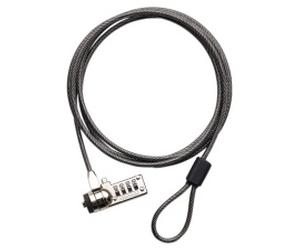 CABLE SEGURIDAD TARGUS PARA PORTATIL COMBINACION DEFCON - Nouvo