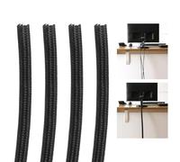 Cable Sleeve | 4 Piece Wire Protector | Cable Sleeve Protector | For Desk C