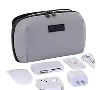 Cable Storage Bag - Data Cable Storage Bag | Tech Pouch Organizer | Zippered Padded Shockproof Compact Cord Pouch For Charger Phone Wire Gadgets Passport Business Trip Daily Commute