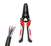 Cable Stripper - 6 Inch Professional Wire Crimping Pliers, Manual
