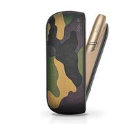 Cable Technologies Camou case compatibile con IQOS® 3, custodia cover di protezione semirigida semiduro sigaretta elettronica,contro graffi cadute e urti accidentali,pattern trama mimetica (military)