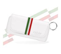 CABLE TECHNOLOGIES Custodia in Eco-Pelle compatibile con IQOS 3/3 Duo/2.4/2.4 Plus, Astuccio in Tela e Pelle PU, Organizer, Cover/Borsello Sigaretta Elettronica,Accessori(Limited Edition)