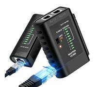 Cable Tester Multifunctional Wire Continuity Signal Detector Troubleshooti | Tester Tool For Circuit Optic Voltage Continuity Termination Data Signal Electrician Troubleshooting And Fulfills All Inspec