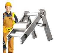 Cable Threading Aid, Wire Pulling Tool, Adjustable Pulley Guide, Anti Slip Design, 3.62x3.15x3.62 Inches, Smooth Installation Assistant, For Junction Boxes Distribution Box Electrical Setup