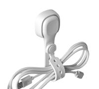 Cable Tie, Cord Wrap, Reusable Magnetic Silicone Organizer with Buckle Holes, Wire Management Solution 4.65x1.02 Inches for Electronics, Phone Charging Cables, Data Accessories, Travel and Appliances