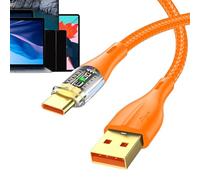 Cable - TYPE-C | LED Display | Cable For School, Home, Office, Travel, Connecting,Charging,Durability,Camping, Work, School, Business, Daily Use