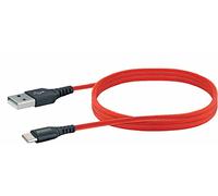 CABLE USB 2.0 ST. A-3.1 TYPC 1.20M ROJO