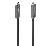 Cable USB 3.1 Tipo-C Aisens AOC A157-0883- USB Tipo-C Macho - USB Tipo-C Macho- Hasta 60W- 10Gbps- 15m- Negro - Nouvo