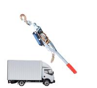 Cable Wrench Puller - Manual Ratchet Tightener with Double Hook, Heavy-Duty Towing, Pulling Winch for Crimping, Garden Bailing, Installation, Framing, Deck, Railing, Projects