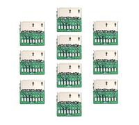 cablecc 10 pz/lotto 10pin Femmina Micro USB 3.0 Presa Presa Montaggio Scheda SMT Tipo con PCB per Disco USB FAI DA TE OEM