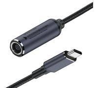 cablecc 100W Carica DC Jack Ingresso 7.9X5.4mm a USB-C Tipo-C Cavo di Alimentazione per Laptop Telefono PD9V 5V 20V
