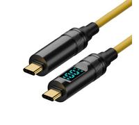 cablecc 20 Gbit/s 100 W 8 K USB4 Smart Display LED Cavo USB C per Computer Portatile Hard Disk Telefono Tipo C Spina Cavo Alimentazione e Dati 200 cm