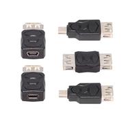 cablecc 3 pezzi/saldatura 480 Mbit/s dati micro USB 2.0 fino a 5 pin, mini USB maschio a femmina espansione 5 v2a Power Adapter