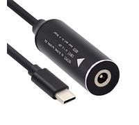 cablecc 4,0 x 1,3 mm ingresso DC femmina a USB-C Type-C spina di ricarica per PD 9V 15V 20V 65W telefono portatile