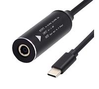 cablecc 4.5x3mm Ingresso CD COCH A USB-C USB-C Spina di Alimentazione Cavo di Ricarica per PD 9V 15V 20V 65W Laptop Phone