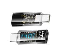 cablecc 40 Gbit/s 140 W USB4.0 Tipo-C Smart LED Indicatore USB-C Spina a Presa Adattatore Prolunga Monitoraggio Tensione Elettrica Tester Rilevatore