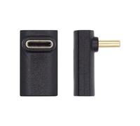 cablecc 40Gbps USB4 Tipo C 240W Dati di Alimentazione 8K Video Maschio a Femmina Adattatore di Estensione Up Down Angolato per NS Phone Laptop