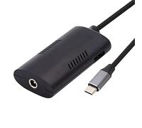 Cablecc 5,5 x 2,5 mm 5,5 x 2,1 mm DC Power Input a 100 W Dual Type C USB-C e Type-A Output PD Emulatore Trigger Cavo di ricarica