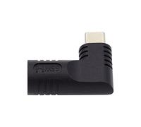 cablecc 5.5x1.7mm Input DC Jack to Type-C USB-C Power Plug Charge Angled 90 Degree Adapter for Laptop Phone