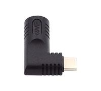 cablecc 5.5x2.5mm Ingresso DC Jack a Type-C USB-C Spina di alimentazione Carica adattatore angolato a 90 gradi per telefono portatile