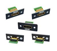 cablecc 5 pezzi/set fai da te OEM HDMI 8K tipo saldato tipo A presa femmina connettore presa con montaggio a pannello