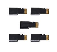 cablecc 5 pz/lotto Micro SD TF Scheda di Memoria Kit Maschio a Femmina Estensione Adattatore Extender Strumenti di Prova PCBA Lettore per Auto GPS Telefono