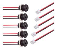 cablecc 5 pz/set reversibile tipo C femmina fai da te presa OEM a 2 pin intestazione cavo passo = 2,0 mm montaggio a pannello tipo DC 5 V alimentazione