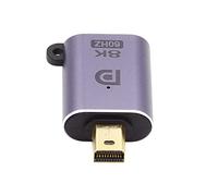 cablecc 8K 60Hz Mini DisplayPort 1.4 a DP maschio a femmina Adattatore Ultra HD UHD 4K 144Hz 7680 * 4320 per computer laptop video