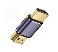 Cablecc Adattatore Convertitore di Estensione UHD HDMI Maschio a Maschio 2.1 Supporto 8K 60hz HDTV placcato oro