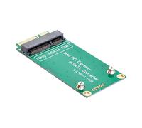 Cablecc Adattatore da 3 x 5 cm mSATA a 3 x 7 cm mini PCI-e SATA SSD per ASUS Eee PC 1000 S101 900 901 900A T91