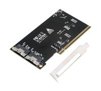 cablecc Adattatore doppio SFF-8654 8X 74Pin a PCIE 16X Express 5.0 PCIE4.0 Raid VROC Hyper esterno Slimline con Redriver lineare su lunghezze di cavo lunghe