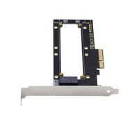 cablecc Adattatore host PCI-E4.0 4X a NVMe righello 1U GEN-Z EDSFF 5,9 mm 8,0 mm di spessore SSD corto E1.S Carrier Adapter