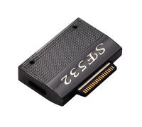 cablecc Adattatore magnetico a USB3.1 Tipo-A e Type-C Adattatore di ricarica dati USB-C 15V SF532 per Surface Pro9 Pro8 Pro7 Pro6 Pro X Go Book