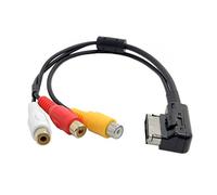 cablecc AMI MMI a 3 RCA Audio Video Cavo Femmina DVD Video e Cavo di Ingresso Audio per Audi A1 A7 A8 VW Car CA-022-026-097-LIST 3*RCA