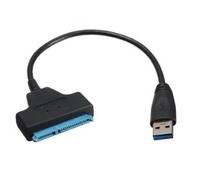 Cablecc Cavo adattatore da USB 3.0 a SATA a 22 pin, super velocità, 5 Gbps, per hard disk da 2,5 SSD