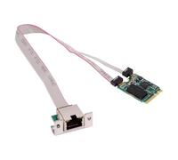 cablecc Cavo adattatore RJ45 2.5Gbps 2500Mbps a A+E-Key 2230 NGFF 1000Mbps GBE Gigabit Ethernet LAN cavo adattatore per scheda madre desktop