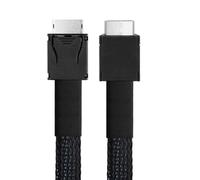 cablecc Cavo attivo dati PCIE4.0 OCuLink SFF-8611 4i PCI-Express a OCuLink SFF-8611 per SSD eGPU External Scheda Grafica Dock 50CM