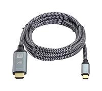 cablecc Cavo connettore da USB4 USB-C tipo C a HDMI 2.0 Display 8K UHD 4K DP a HDMI maschio, 1,8 m
