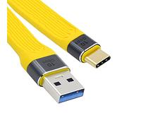 cablecc Cavo dati FPC piatto sottile da USB 3.1 tipo C maschio a USB 3.0 tipo A maschio, 10 Gbps, per computer portatile e telefono